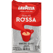 Lavazza Coffee, Ground, Medium, Qualita Rossa