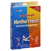 Coralite Pain Relief Therapy Patch, Menthol/Heat, Extra Strength