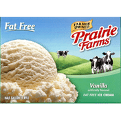 Prairie Farms Ice Cream, Fat Free, Vanilla