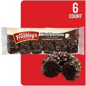 Mrs. Freshley's Cookies & Creme Mini Donuts