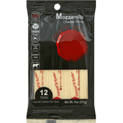 Natural & Kosher Cheese Sticks, Mozzarella, 12 Pack