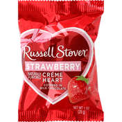 Russell Stover Chocolate, Strawberry, Creme Heart
