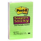 Post It Super Sticky Notes, 3 Colors