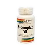 Solaray Dietary Supplement B-Complex 50 Capsule