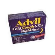 Advil Cold Cough & Flu Nighttime Capsules