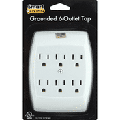 Smart Living Grounded Tap, 6-Outlet