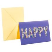 Hallmark Signature Birthday Card (No. 17) (Happy Sprinkles)