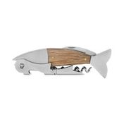 Foster & Rye Wood & Stainless Steel Fish Corkscrew