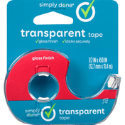 Simply Done Tape, Transparent
