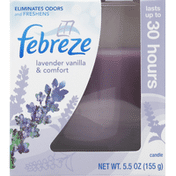 Febreze Candle, Lavender Vanilla & Comfort