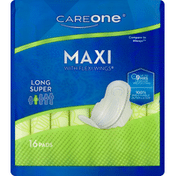 CareOne Maxi w/Wings Long Super Pads