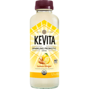 KeVita Flavored Beverages Chilled, Lemon Ginger