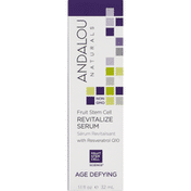 Andalou Naturals Revitalize Serum, Fruit Stem Cell, Age Defying