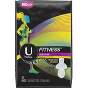 U by Kotex Fitness Ultra Thin Pads with Wings