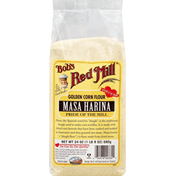 Bob's Red Mill Corn Flour, Golden, Masa Harina
