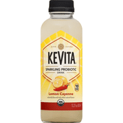 KeVita Probiotic Drink, Sparkling, Lemon Cayenne