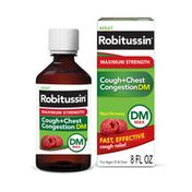 Robitussin Syrup Maximum Strength Cough+Chest Congestion DM Non Drowsy Liquid