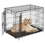 Mid-West Metal Products Co. 30"x19"x21" Icrate Double Door Folding Dog Crates
