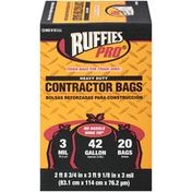 Ruffies 42 Galon Heavy Duty Contractor Sunbelt Bag