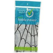 Simply Done Plastic Table Cover, Spider Web