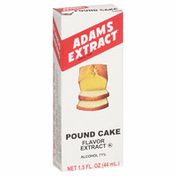 Adams Extract Flavor Extract, Pound Cake