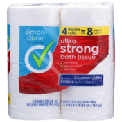 Simply Done Ultra Strong Bath Tissue Double Rolls
