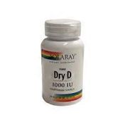 Solaray Dry Vitamin D 2 1000 Iu Vegetarian Capsules