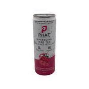 Phat Nutrition Raspberry Refresh Sparkling Iced Tea with Electrolytes & MCT Oil