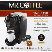 Mr. Coffee Brewing System, Single Cup