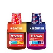 Tylenol Cold + Flu Severe Daytime & Nighttime Liquid Cough Medicine