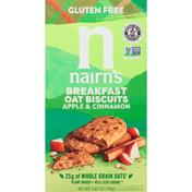 Nairn's Breakfast Oat Biscuits, Gluten Free, Apple & Cinnamon