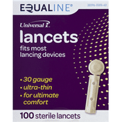 Equaline Lancets, Sterile, 30 Gauge