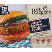 Dr. Praeger's Burger, Perfect Chick'n Spinach Pesto