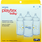 Playtex Bottles, 2 (3M+), 9 Ounce