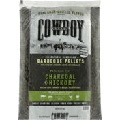 Cowboy Barbeque Pellets, Natural, Real Char-Grilled