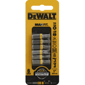 Dewalt Screw Lock, Magnetic, 6 PC