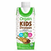Orgain Kids Organic Grass Fed Protein Nutritional Shake, Chocolate- 8g Protein