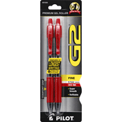Pilot Pen, Red Ink, Fine, 0.7 mm