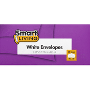 Smart Living Envelopes, White, No. 10