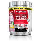 Six Star Pro Nutrition Ripped Pink Lemonade Pre-Workout Explosion Powder