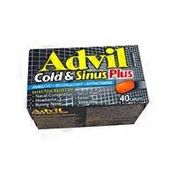 Advil 787358 Cold & Sinus Plus Caplets