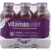 vitaminwater Water Beverage, Nutrient Enhanced, Revive, Fruit Punch