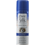 Pure Silk Shave Cream, Coconut & Oat Flour
