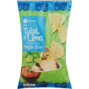 Southeastern Grocers Tortilla Chips, Twist of Lime