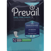Prevail Daily Male Guards, Maximum Absorbency, One Size