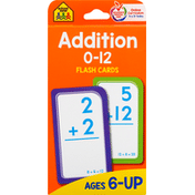 School Zone Flash Cards, Addition, 0-12