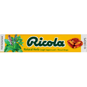 Ricola Cough Suppressant/Throat Drops, Natural Herb