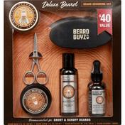 Beard Guyz Beard Grooming Set, Deluxe, $40
