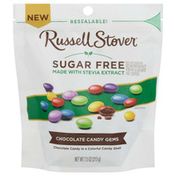 Russell Stover Chocolate Candy Gems, Sugar Free