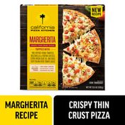 California Pizza Kitchen Margherita Recipe Crispy Thin Crust Frozen Pizza